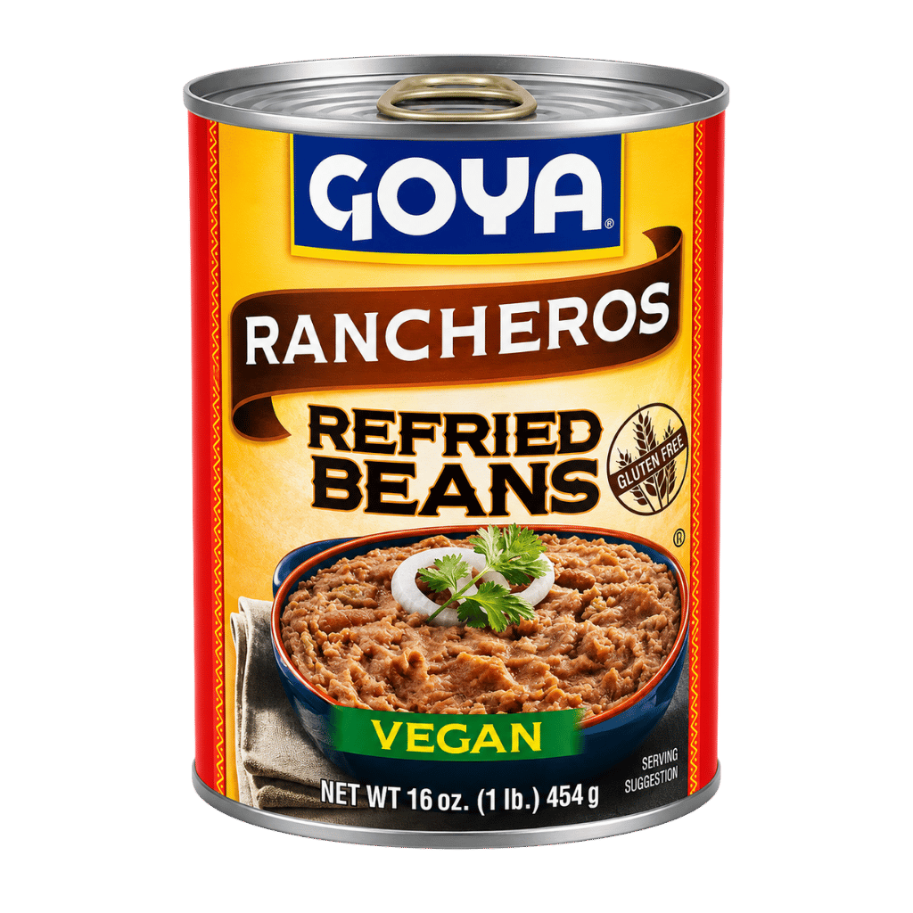 Goya Ranchero Refried Beans 1 lb buy online USA - 1